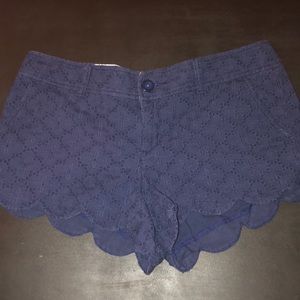 Lilly Pulitzer Navy Shorts